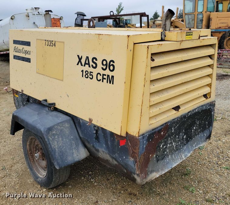 image for item DZ6620 1999 Atlas Copco XAS 96 air compressor