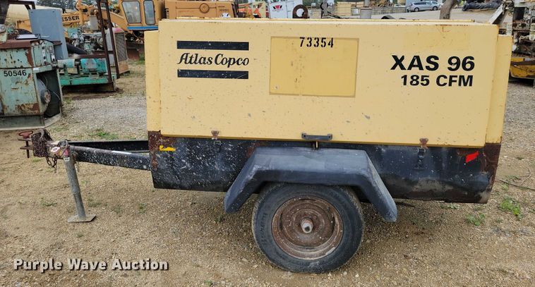 image for item DZ6620 1999 Atlas Copco XAS 96 air compressor