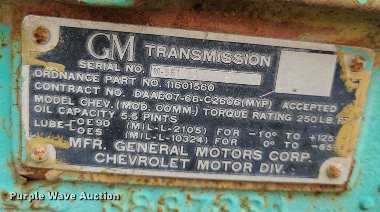 image for item DZ6621 (3) General Motors I-499 power units