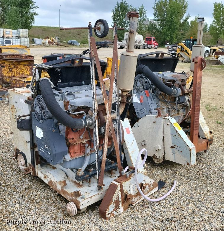 image for item DZ6622 (2) X Magnum Turbomag/20 concrete saws