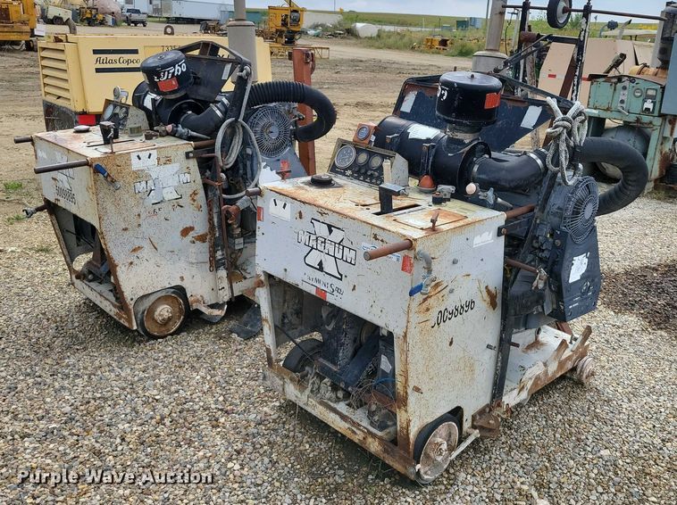 image for item DZ6622 (2) X Magnum Turbomag/20 concrete saws