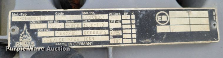 image for item DZ6622 (2) X Magnum Turbomag/20 concrete saws