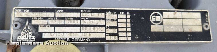 image for item DZ6622 (2) X Magnum Turbomag/20 concrete saws