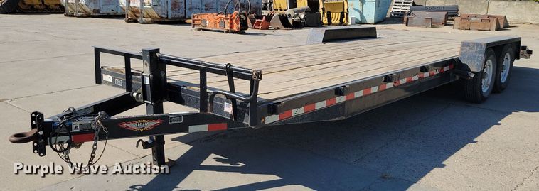 image for item DZ6703 2019 H & H equipment trailer