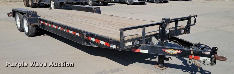 image for item DZ6703 2019 H & H equipment trailer