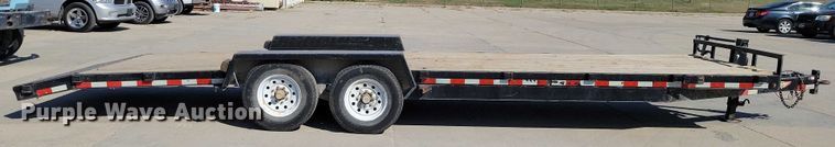 image for item DZ6703 2019 H & H equipment trailer