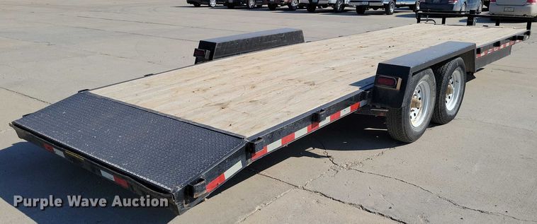 image for item DZ6703 2019 H & H equipment trailer