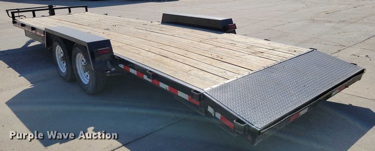 image for item DZ6703 2019 H & H equipment trailer
