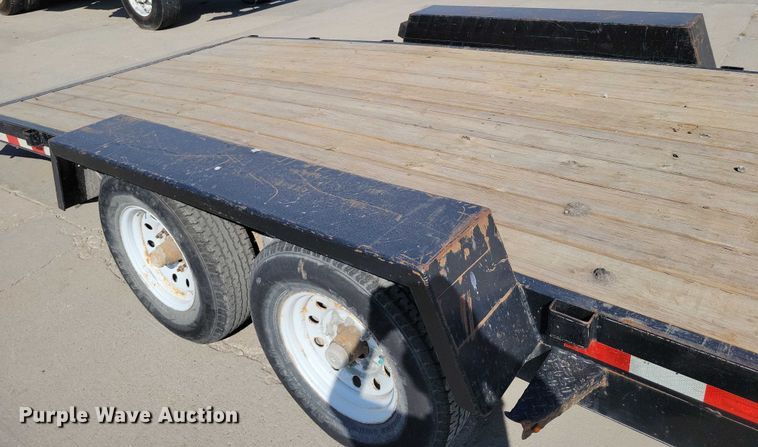 image for item DZ6703 2019 H & H equipment trailer