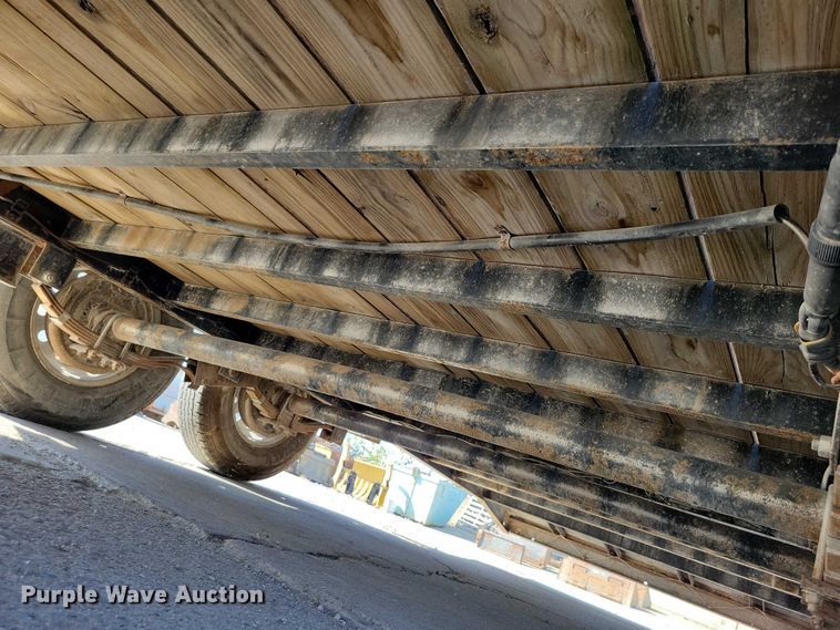 image for item DZ6703 2019 H & H equipment trailer