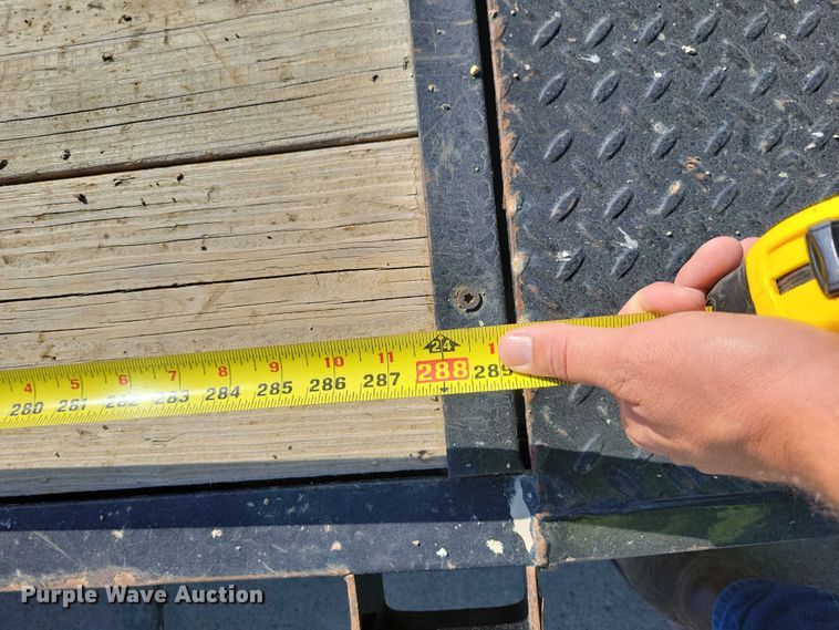 image for item DZ6703 2019 H & H equipment trailer