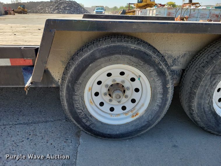 image for item DZ6703 2019 H & H equipment trailer