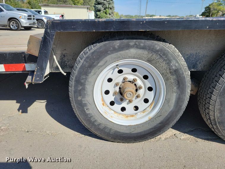 image for item DZ6703 2019 H & H equipment trailer