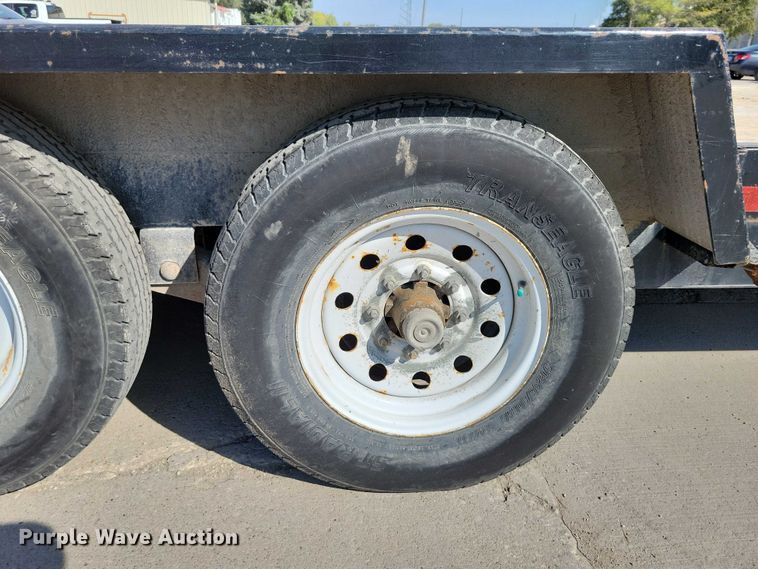 image for item DZ6703 2019 H & H equipment trailer