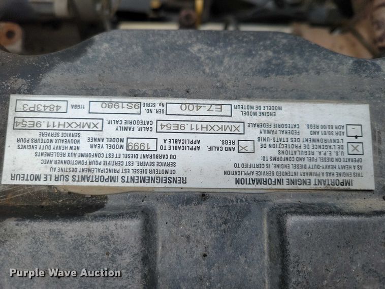 image for item DZ6708 2000 Mack RB688S dump truck