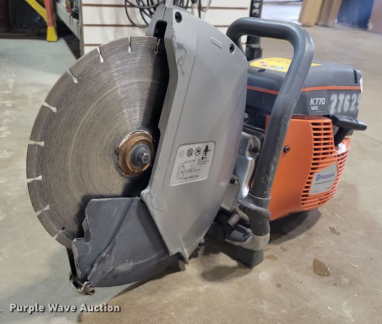 image for item DZ6709 Husqvarna K770 VAC cut off saw