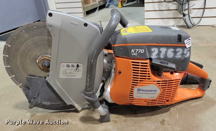 image for item DZ6709 Husqvarna K770 VAC cut off saw