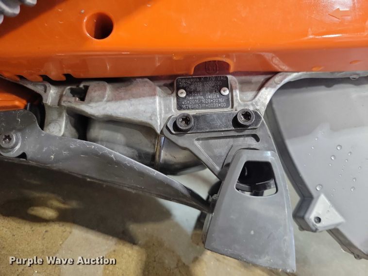 image for item DZ6709 Husqvarna K770 VAC cut off saw