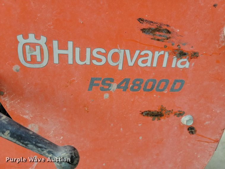 image for item DZ6722 2007 Husqvarna FS4800D concrete saw
