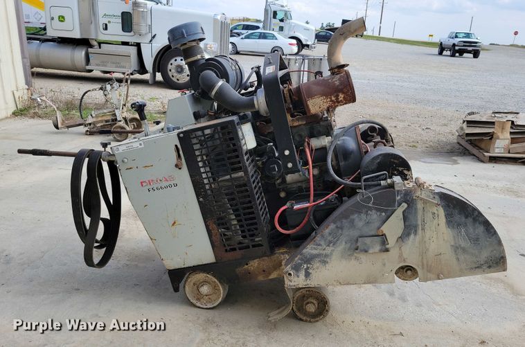 image for item DZ6723 2005 Dimas FS6600D concrete saw