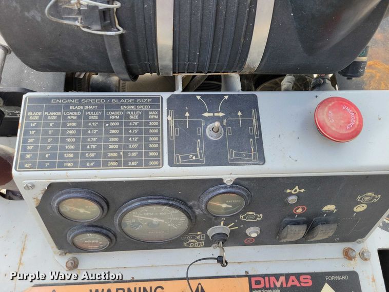 image for item DZ6723 2005 Dimas FS6600D concrete saw