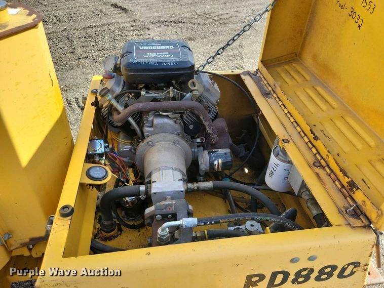 image for item DZ6725 Wacker Nuson RD880V double drum vibratory roller