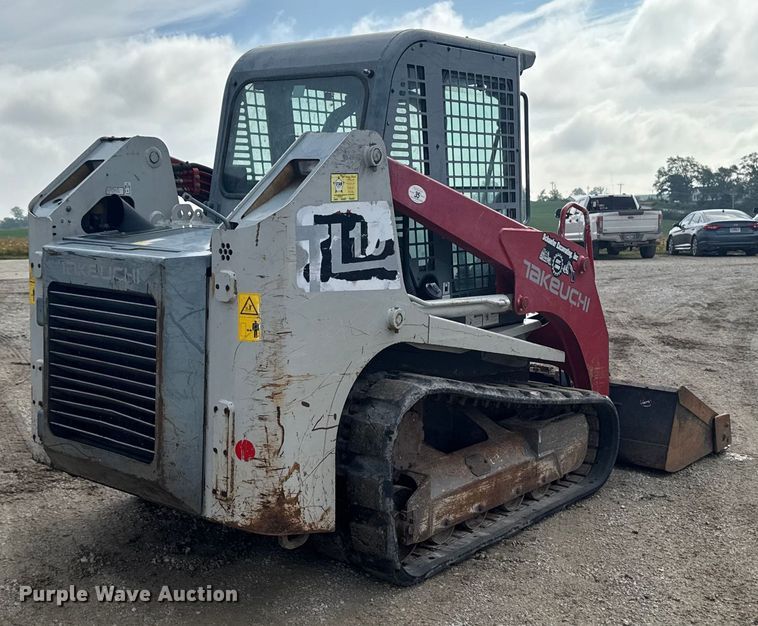 MINI CARGADOR SOBRE ORUGAS 2014 TAKEUCHI TL10