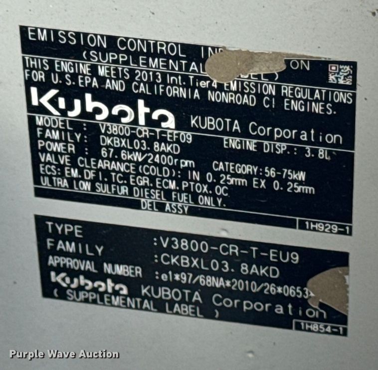 image for item EA1887 2014 Takeuchi TL10 tracked skid steer loader