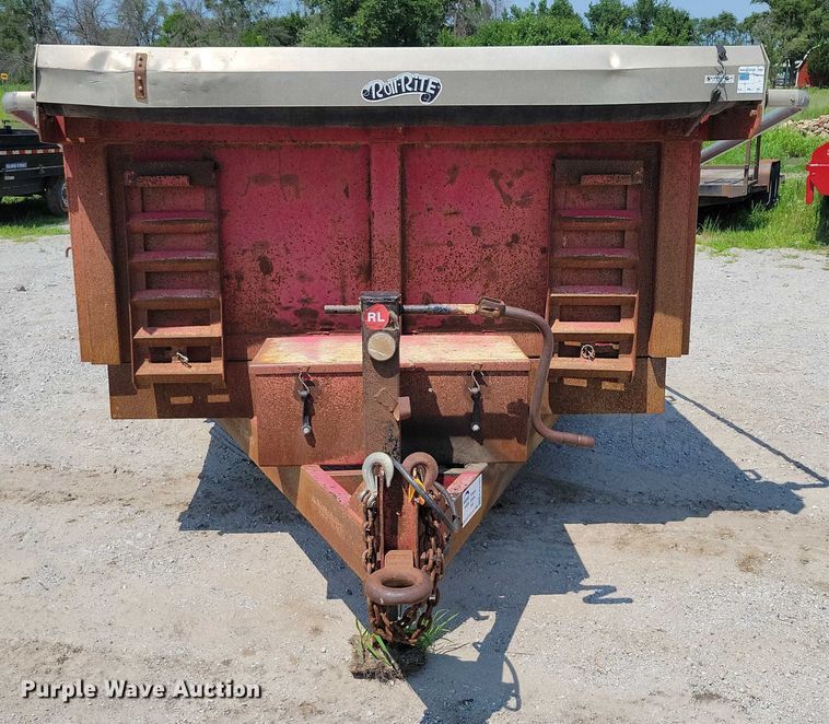 image for item EA2485 2004 Baker Built Trailer Works dump trailer