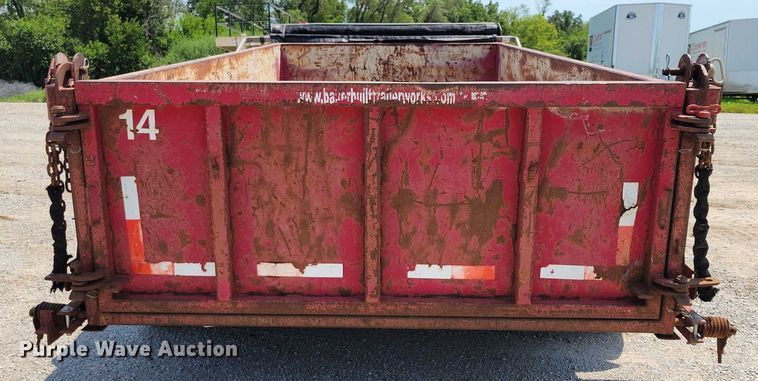 image for item EA2485 2004 Baker Built Trailer Works dump trailer