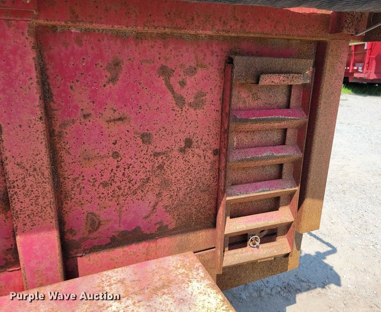 image for item EA2485 2004 Baker Built Trailer Works dump trailer