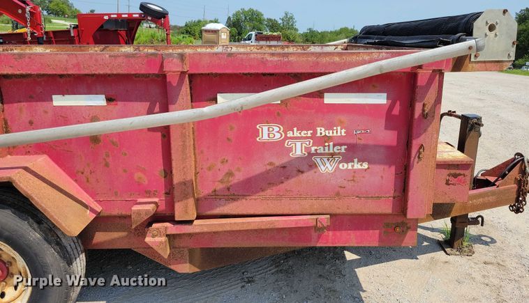 image for item EA2485 2004 Baker Built Trailer Works dump trailer