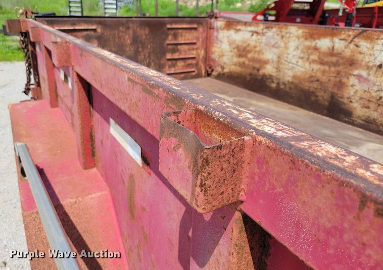 image for item EA2485 2004 Baker Built Trailer Works dump trailer