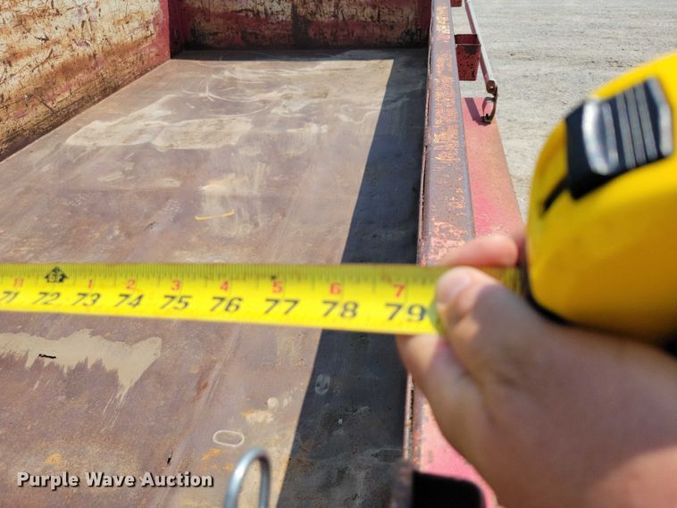 image for item EA2485 2004 Baker Built Trailer Works dump trailer