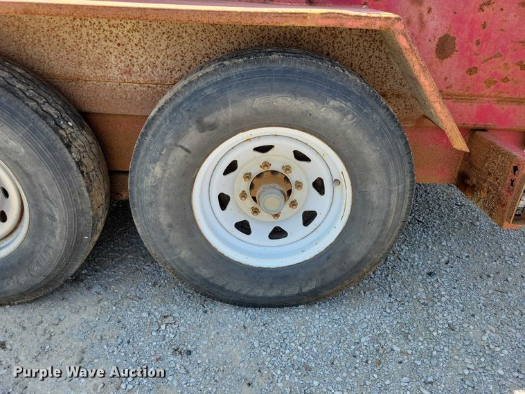 image for item EA2485 2004 Baker Built Trailer Works dump trailer