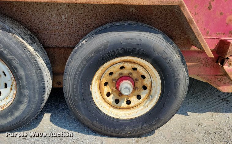 image for item EA2485 2004 Baker Built Trailer Works dump trailer