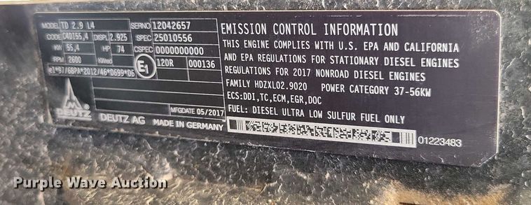 image for item EA2566 2018 Vermeer BC1000XL wood chipper