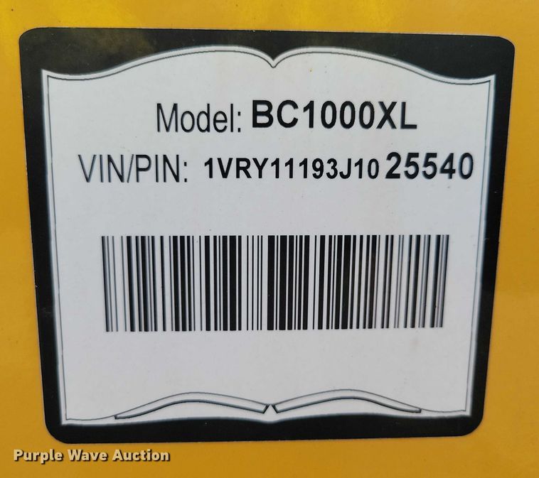 image for item EA2566 2018 Vermeer BC1000XL wood chipper