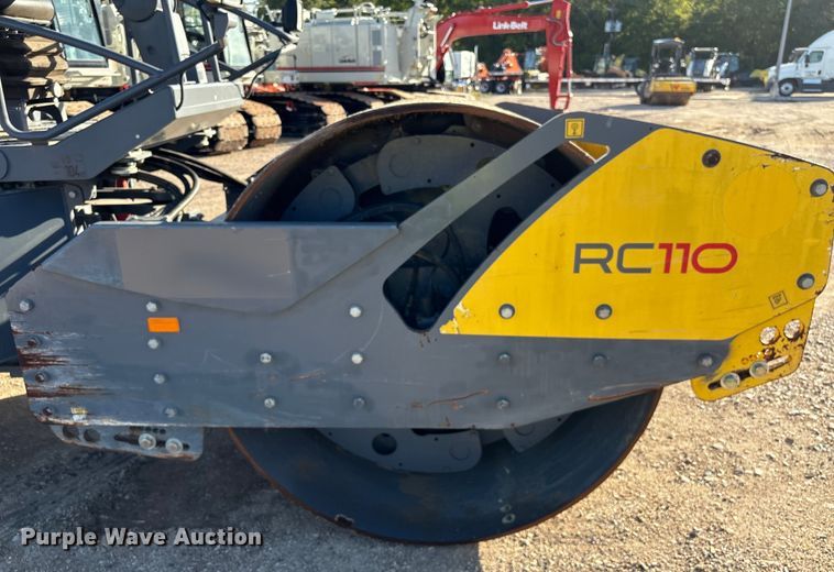 image for item EA6977 2019 Wacker Neuson RC110 single drum vibratory roller