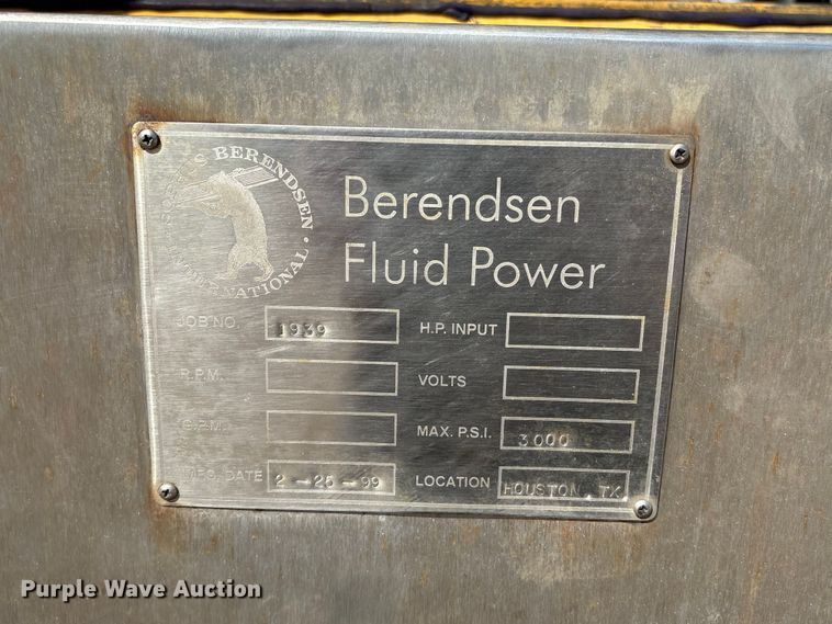 image for item EA6980 1999 Berendsen power unit