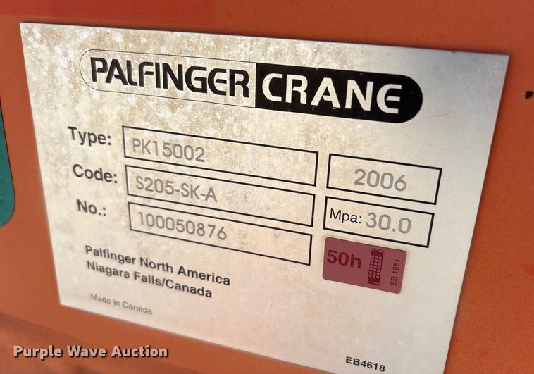 image for item EA7538 2007 Freightliner Business Class M2 crane truck