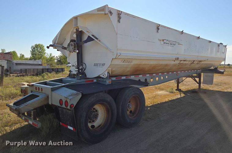 image for item EB1040 2008 SmithCo MH2-42-36 side dump trailer
