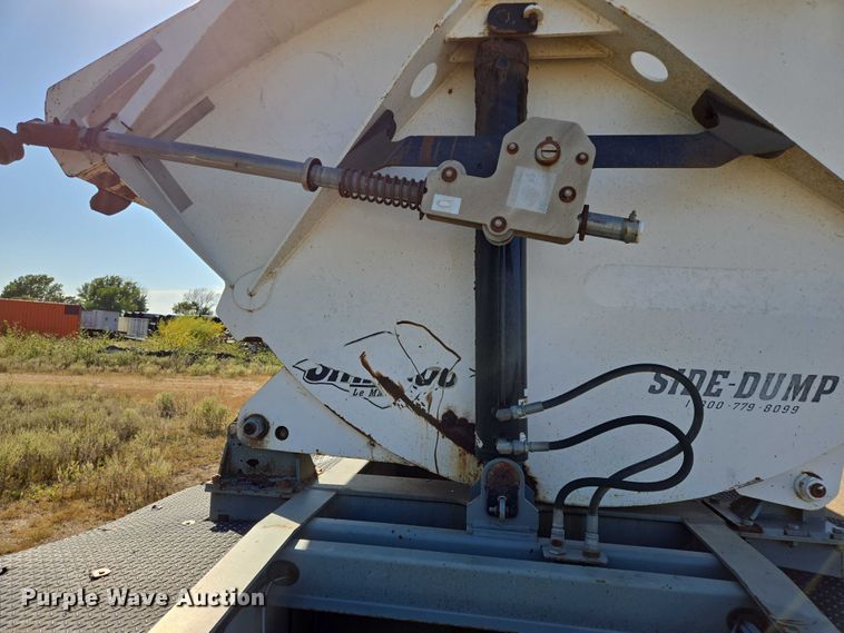 image for item EB1040 2008 SmithCo MH2-42-36 side dump trailer