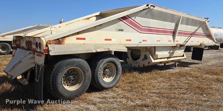 image for item EB1042 2007 Midland MG40TC2000 bottom dump trailer
