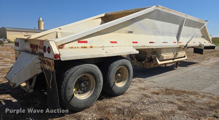 image for item EB1043 2007 Midland MG40TC2000 bottom dump trailer