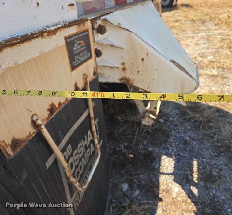 image for item EB1043 2007 Midland MG40TC2000 bottom dump trailer