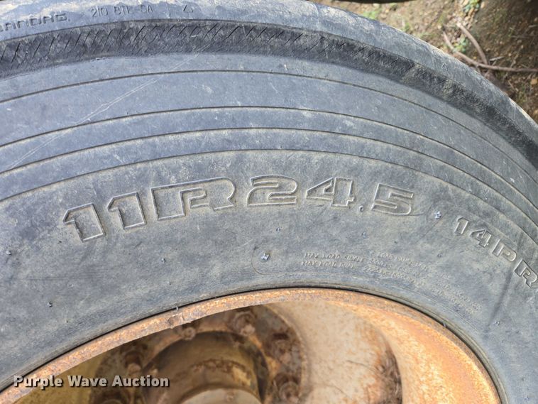 image for item EB1051 2002 Trail King TK54BDU-402 bottom dump trailer