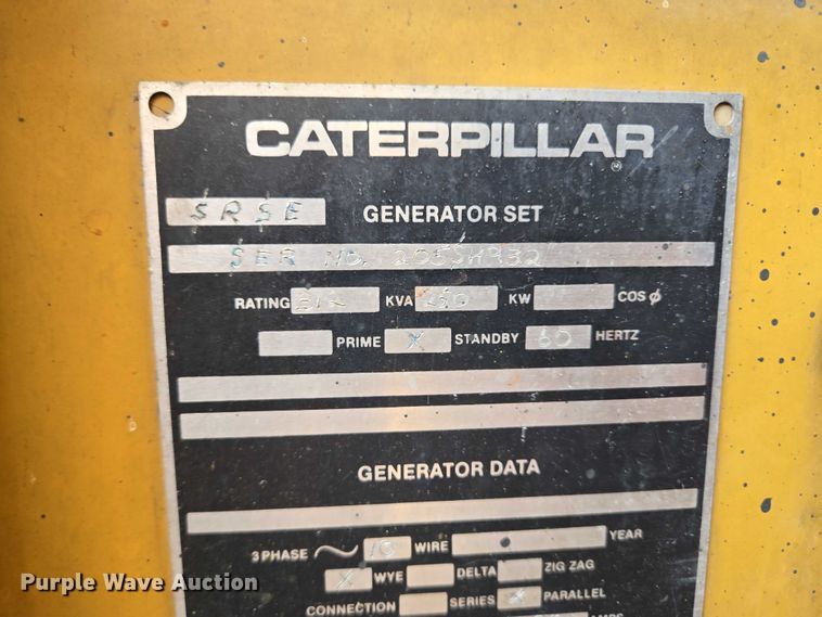 image for item EB1064 Caterpillar D343 generator