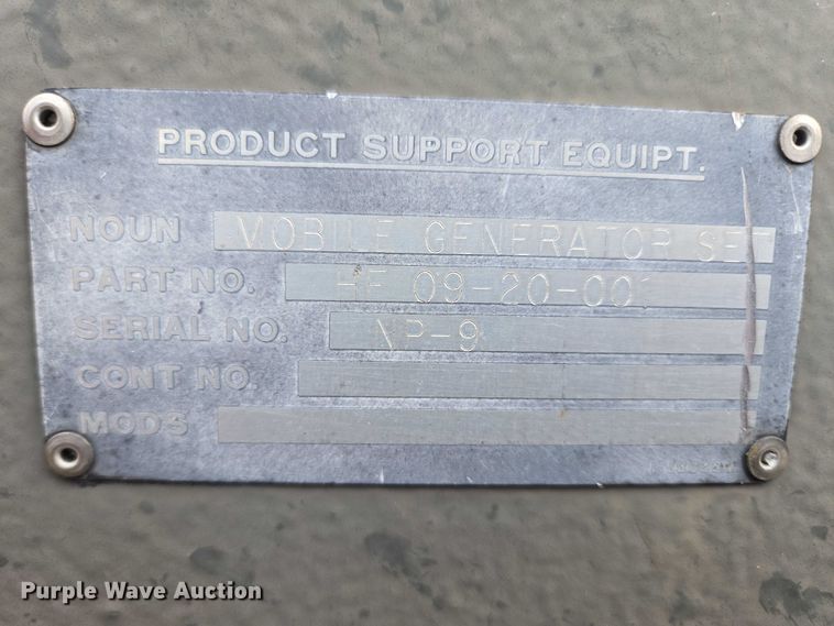 image for item EB1064 Caterpillar D343 generator