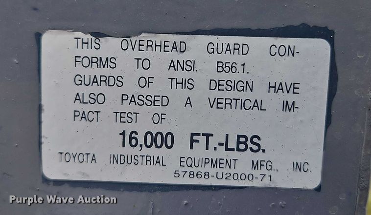 image for item EB8313 Toyota 42-5FG25 forklift